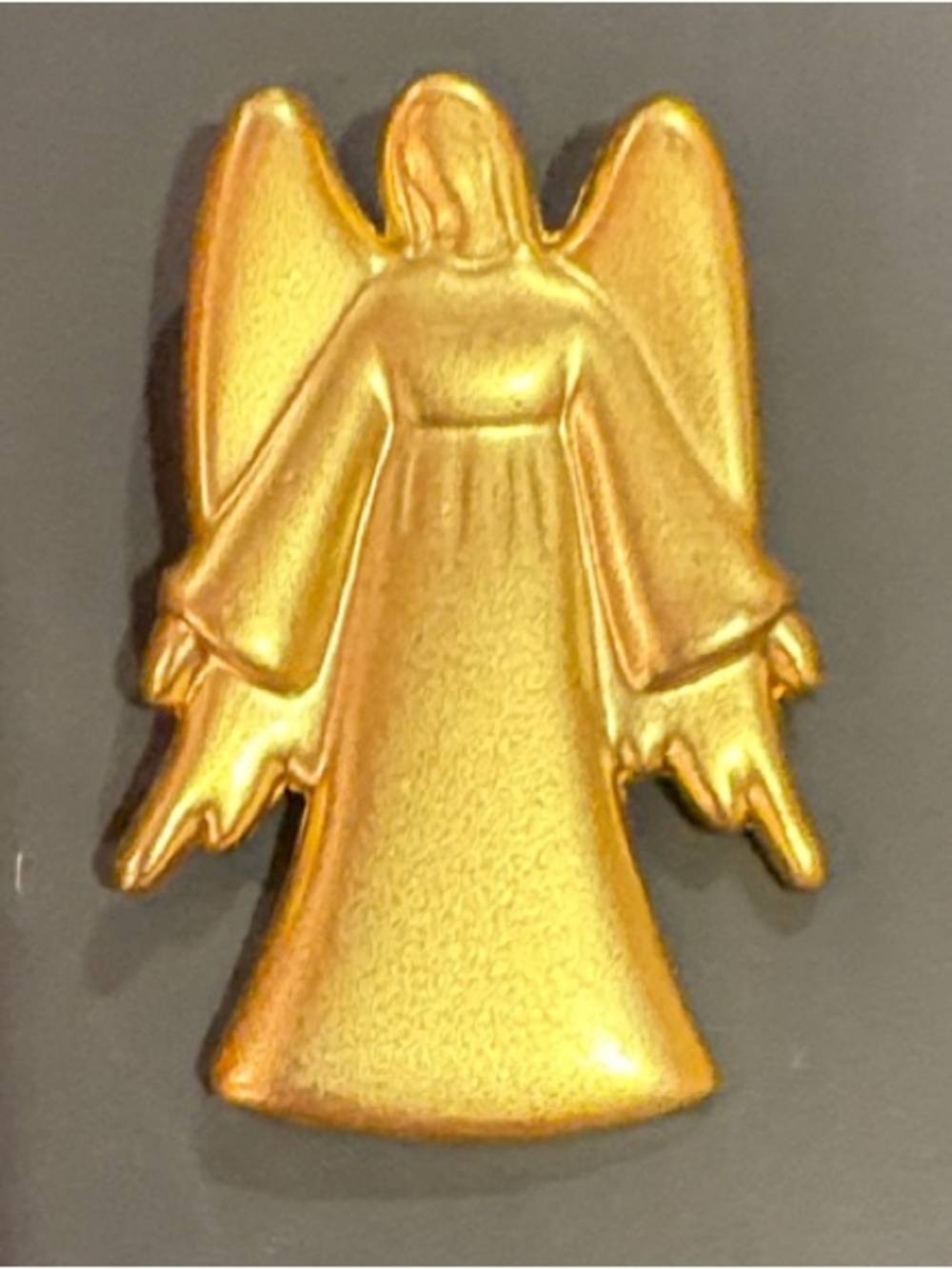 Gold Angel Pin Brooch